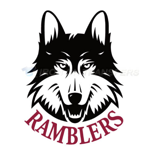 Loyola Ramblers Logo T-shirts Iron On Transfers N4906 - Click Image to Close